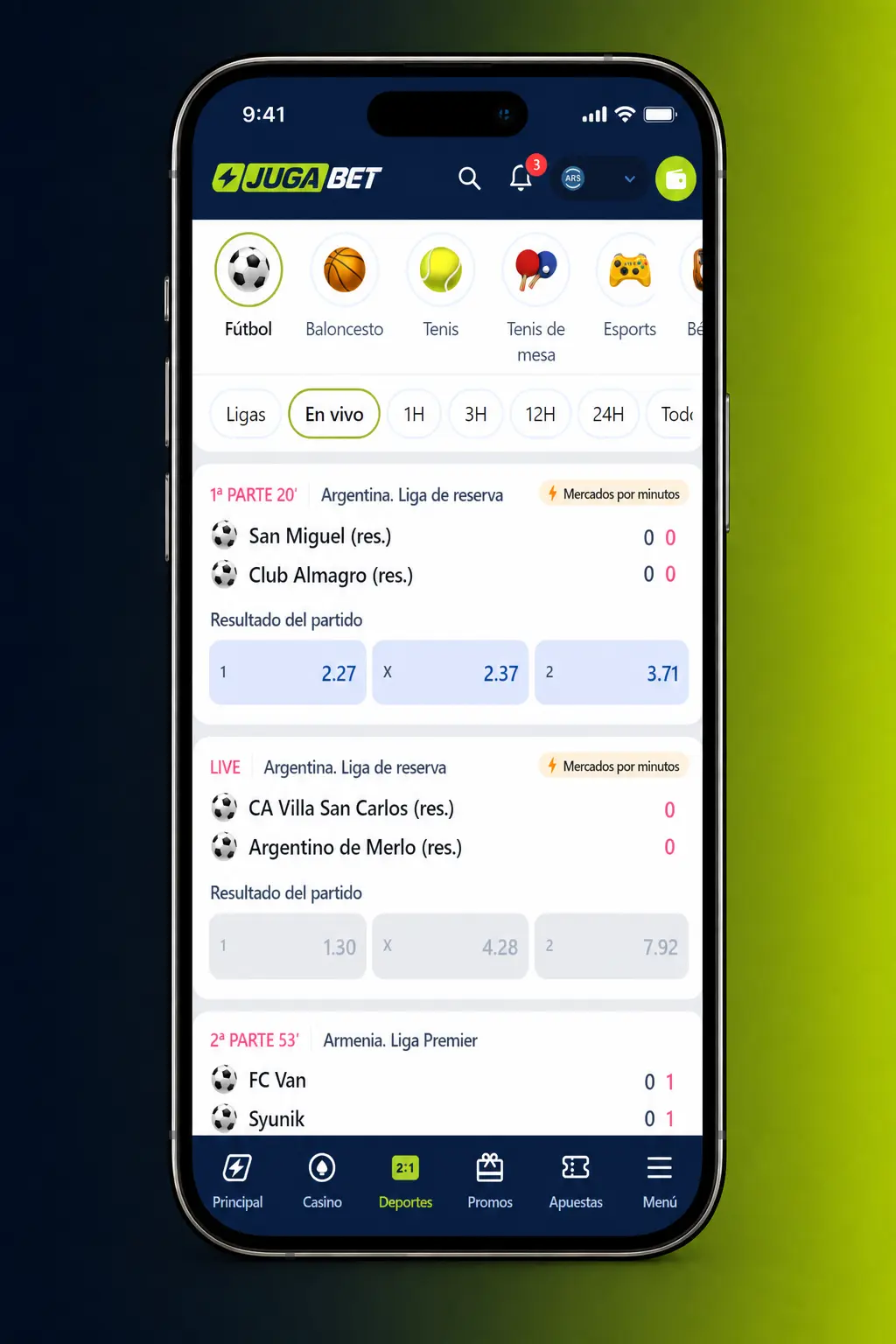 Guía paso a paso para registrarse, depositar fondos y apostar al fútbol en Jugabet.