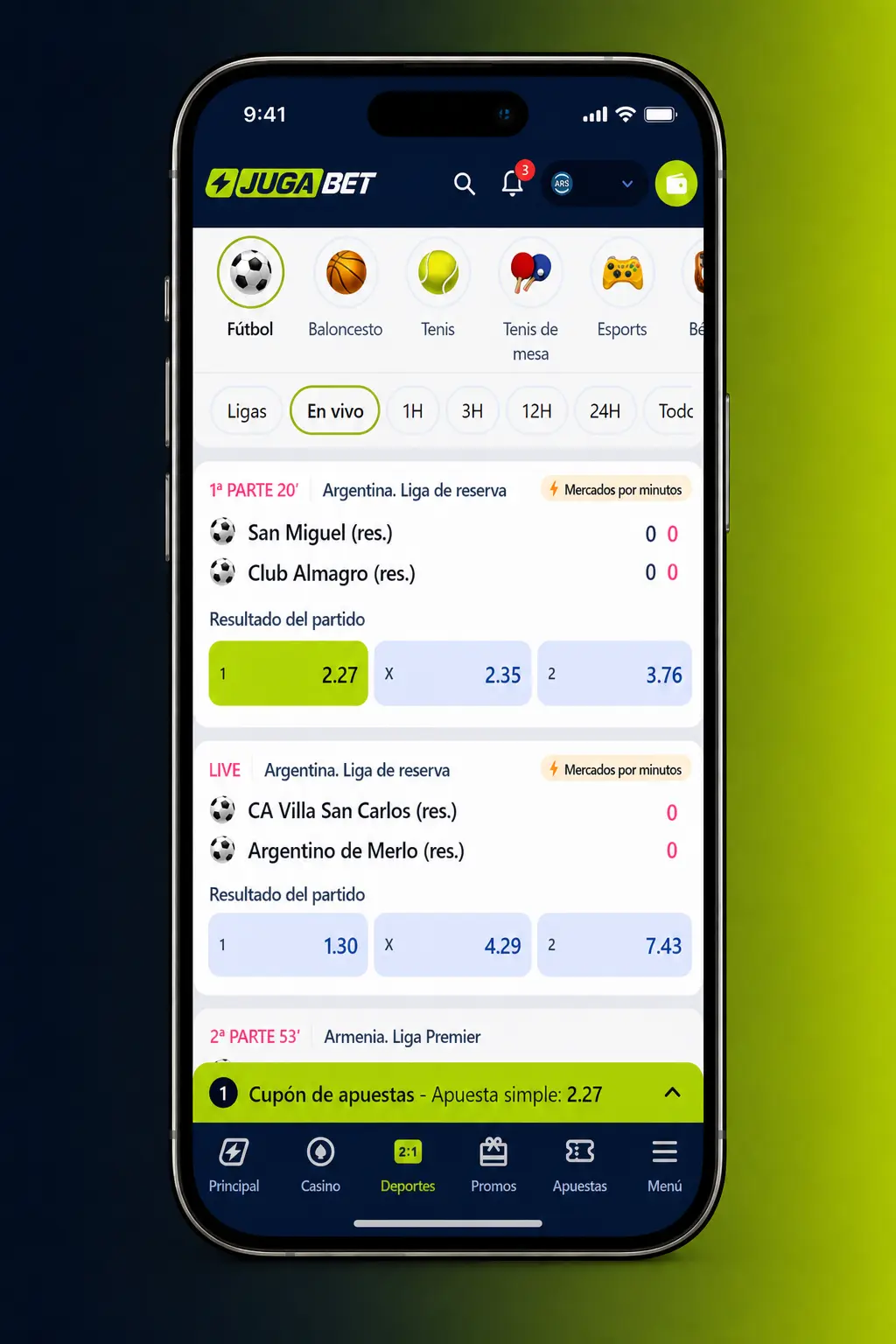 Guía paso a paso para registrarte, depositar y apostar al fútbol en Jugabet de forma rápida y segura.