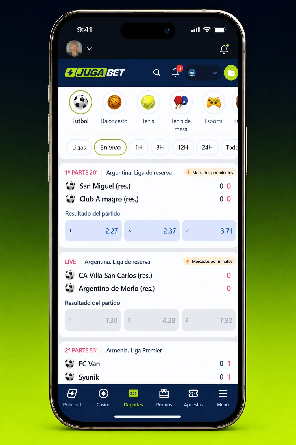 Pasos para registrarte y apostar en eSports en Jugabet: cuenta, depósito y selección de mercado.