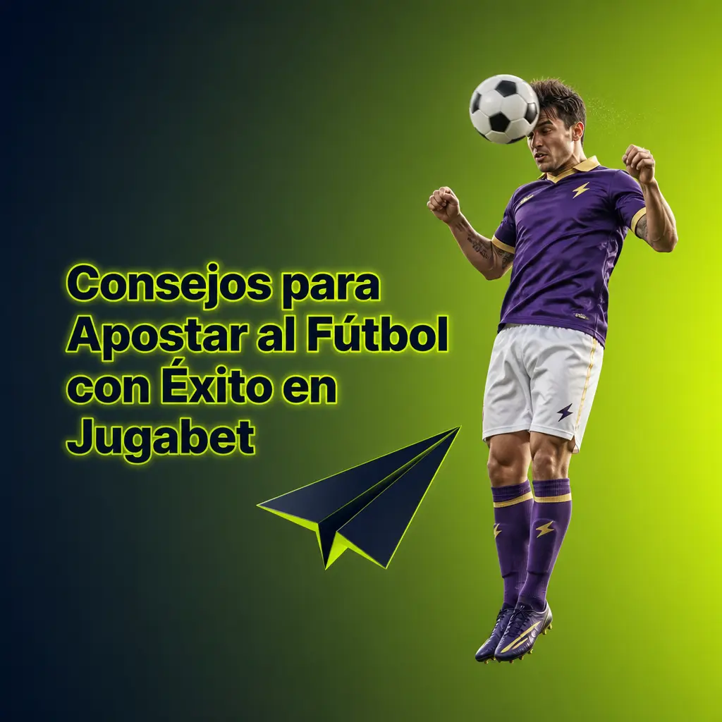 Consejos clave para apostar al fútbol con éxito en Jugabet: analizá estadísticas, historial y jugá con responsabilidad.
