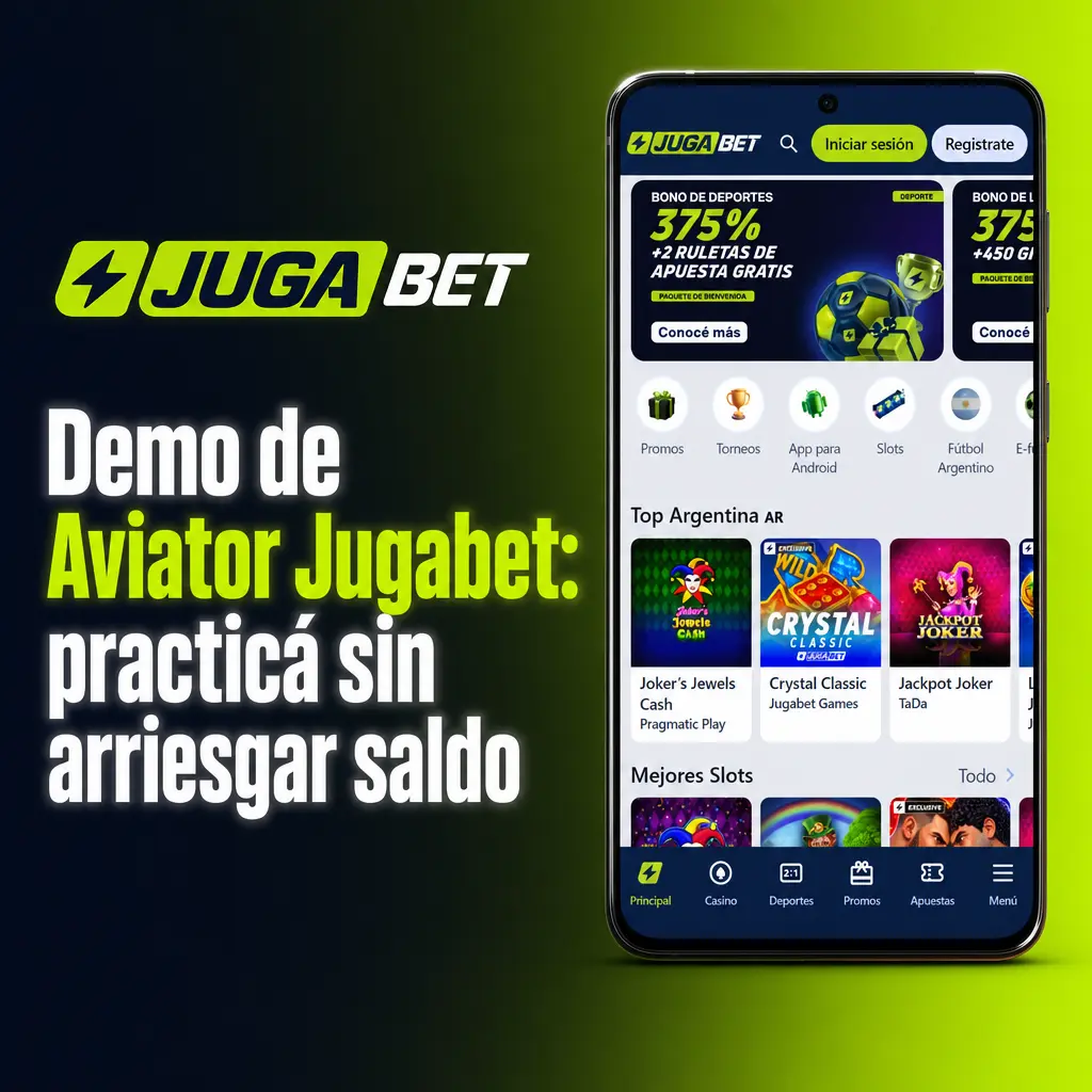 Demo de Aviator en Jugabet: practicá gratis con saldo virtual antes de apostar dinero real