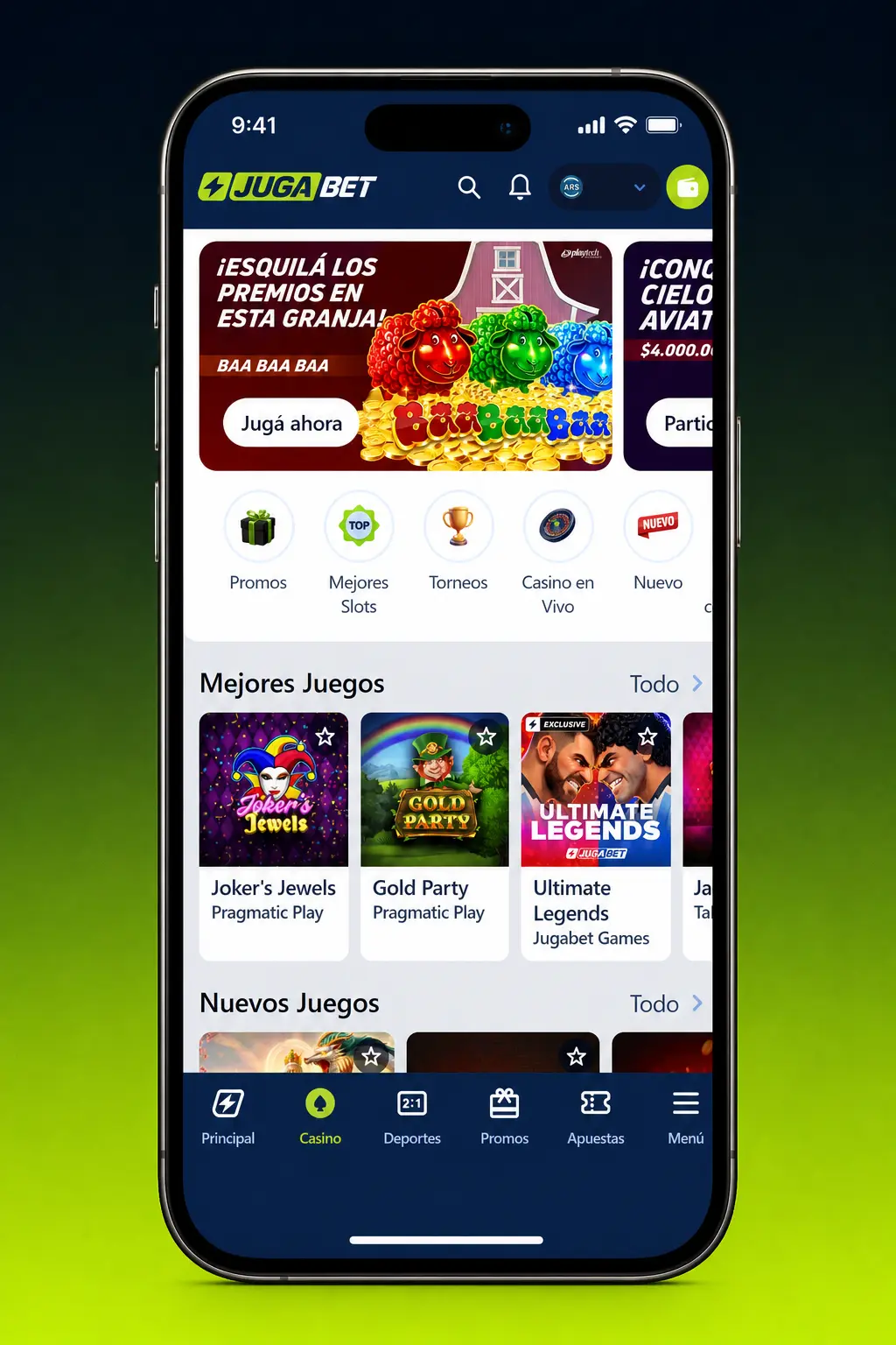 Pasos para registrarte y jugar en el casino en vivo de Jugabet: ruleta, blackjack, baccarat y póker.