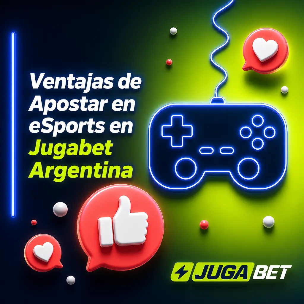 Ventajas de apostar en eSports en Jugabet Argentina: bono de bienvenida, pagos locales, soporte 24/7 y app optimizada.